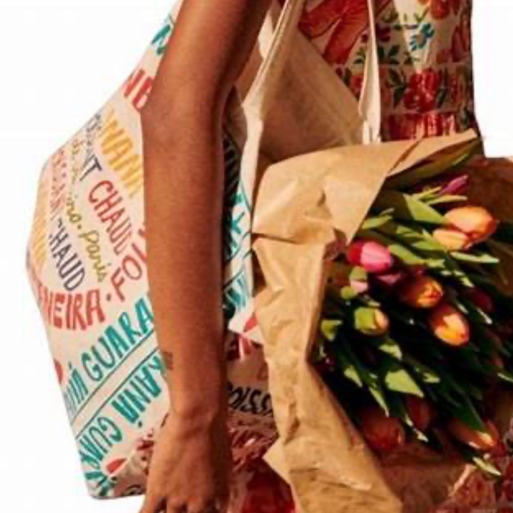 NWOT Farm Rio/Sezane Tote